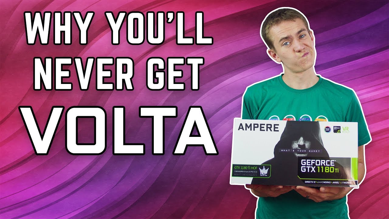 Volta is already OBSOLETE?!? Here comes AMPERE!