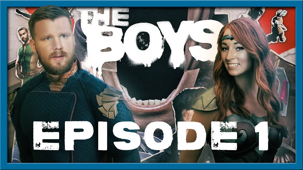 My girlfriend watches The Boys for the FIRST time || S02E01