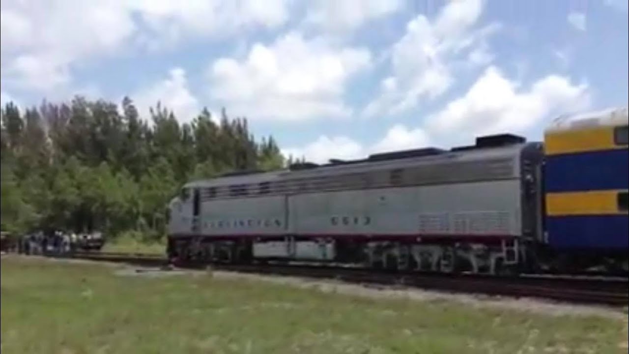 A Ride on the Gold Coast Railroad Museum's Link Train with rare vintage equipment 5-13-13