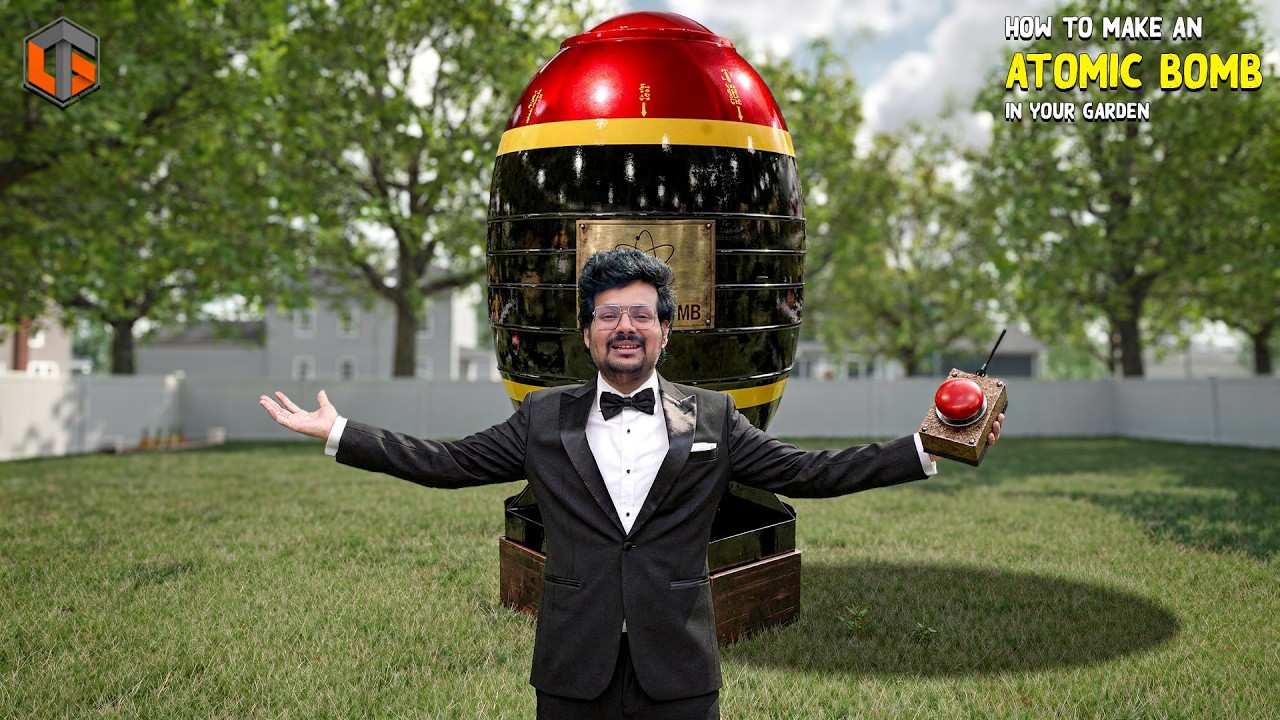 அணுகுண்டு How to Make an Atomic Bomb in your Garden Live Tamil Gaming