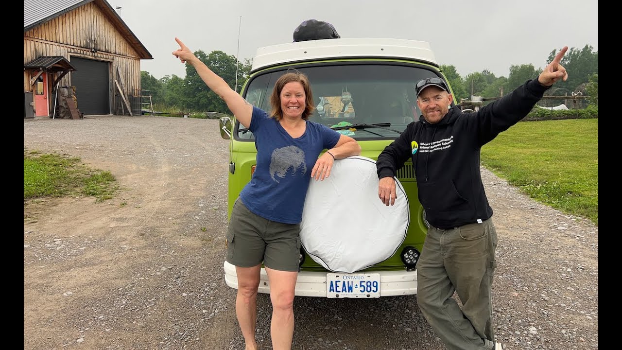 Preparing our 1977 VW van for a road trip | Myrtle made the Ontario leg of the trip!