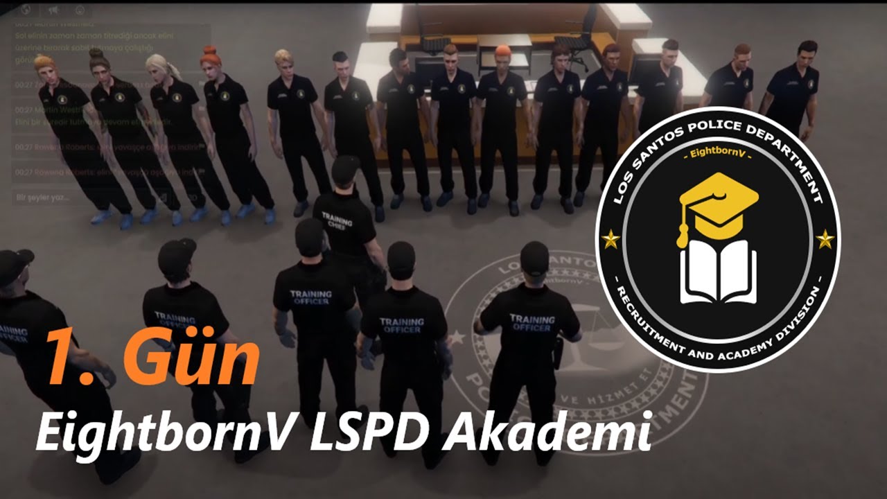 EightbornV LSPD Akademi Eğitimi 1. Gün | Acun Dönmez