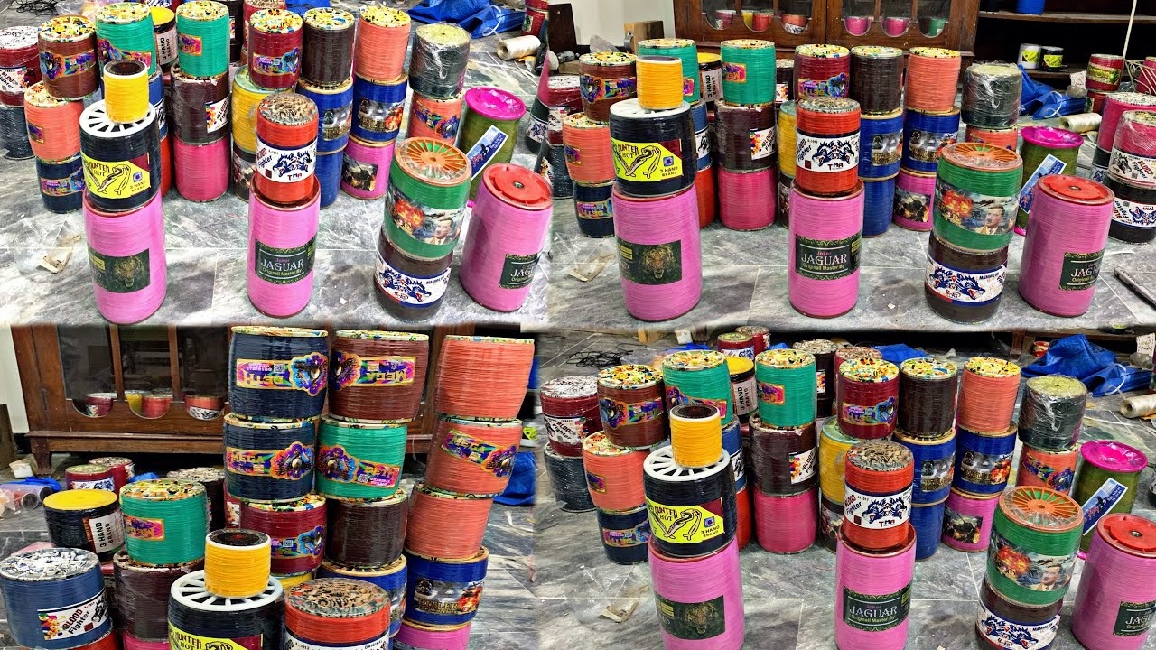 Best kite thread (chemical) packing | Buy All types of kite thread Manjha | Kite Flying Dour Packing
