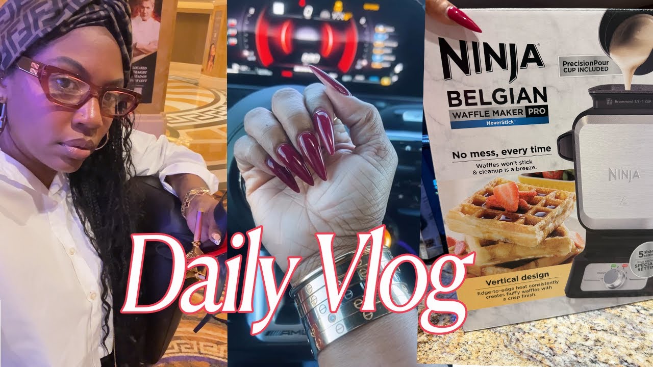 Daily Vlog: Kitchen Chit Chat, Ninja Waffle Maker, Grocery Hauls & Cooking Era 🔥