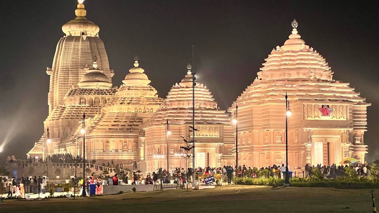 Lord Jagannath Temple 🛕 at Digha … comfortable travell by Kia carense lux plus …Digha travel part 6 