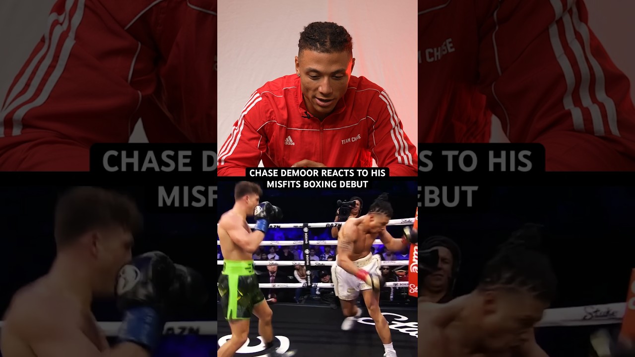 &ldquo;This is elite level boxing!&rdquo; - Chase Demoor reacts to his first Misfits Boxing fight 👀