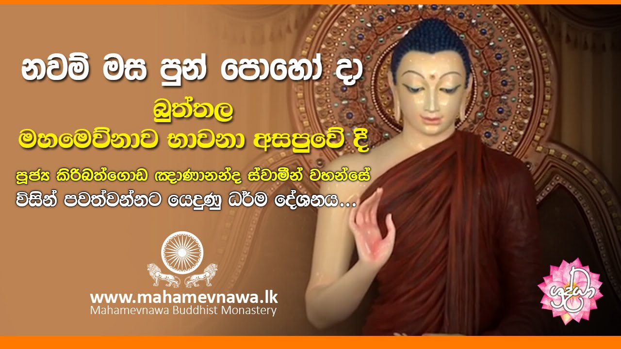 බුත්තල මහමෙව්නාව භාවනා අසපුවේ දී පැවැත් වූ ධර්ම දේශනය | Shraddha TV