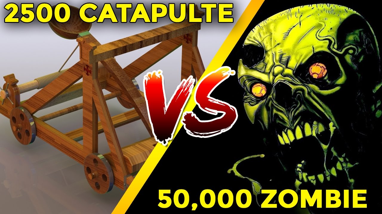 50,000 SUPER ZOMBIE vs 2,500 CATAPULTE - Ultimate Epic Battle Simulator Gameplay ITA