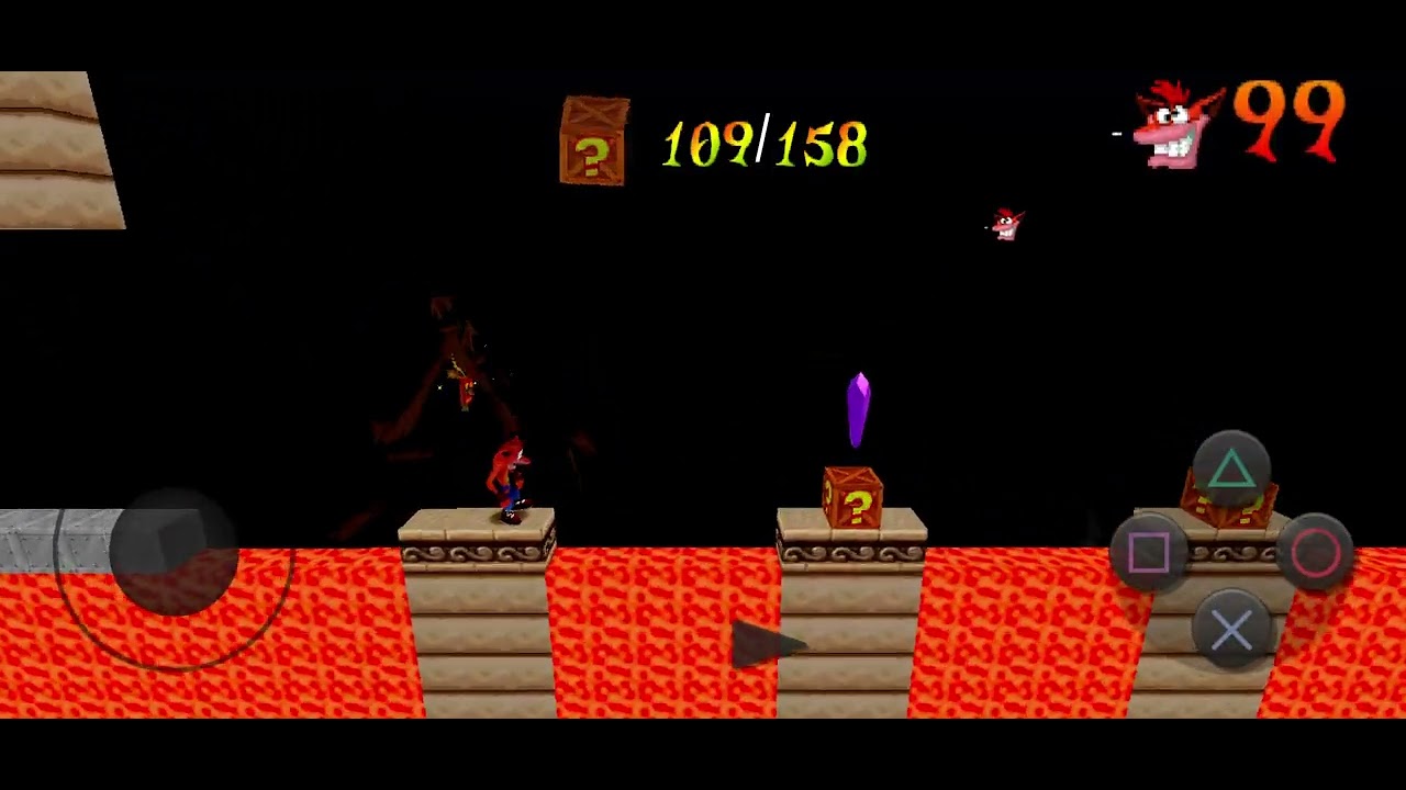 Crash x Rayman 2 - Beneath The Sanctuary Of Rock And Lava - Crash Bandicoot Back In Time
