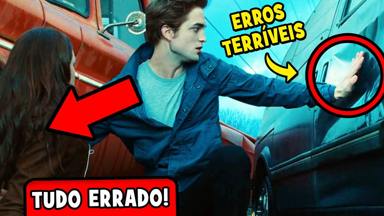 45 ERROS ABSURDOS em CREPÚSCULO que você NÃO percebeu! 🤦‍♂