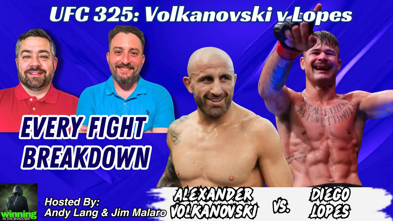 UFC 325 Full Card Breakdown | 4% UFC + Boxing Pack is Live | 7 Days for Price of 3!