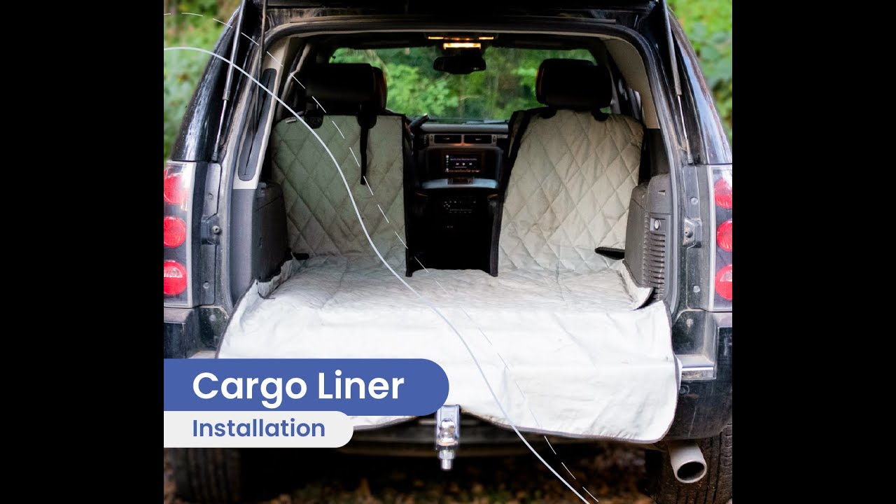 Waterproof Pet And Dog Cargo Liner Installation - 4Knines