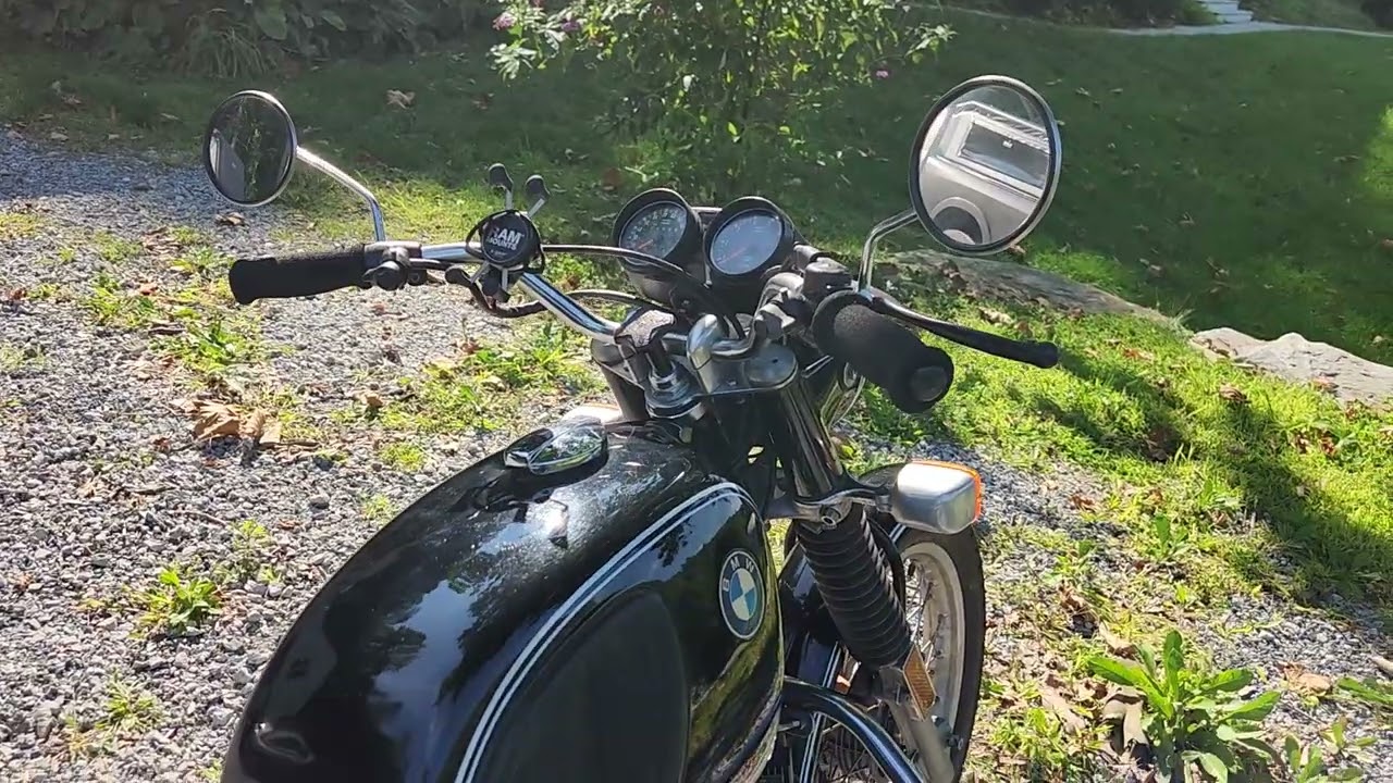 Мотоцикл BMW R75/6 Airhead Boxer 1974 года выпуска