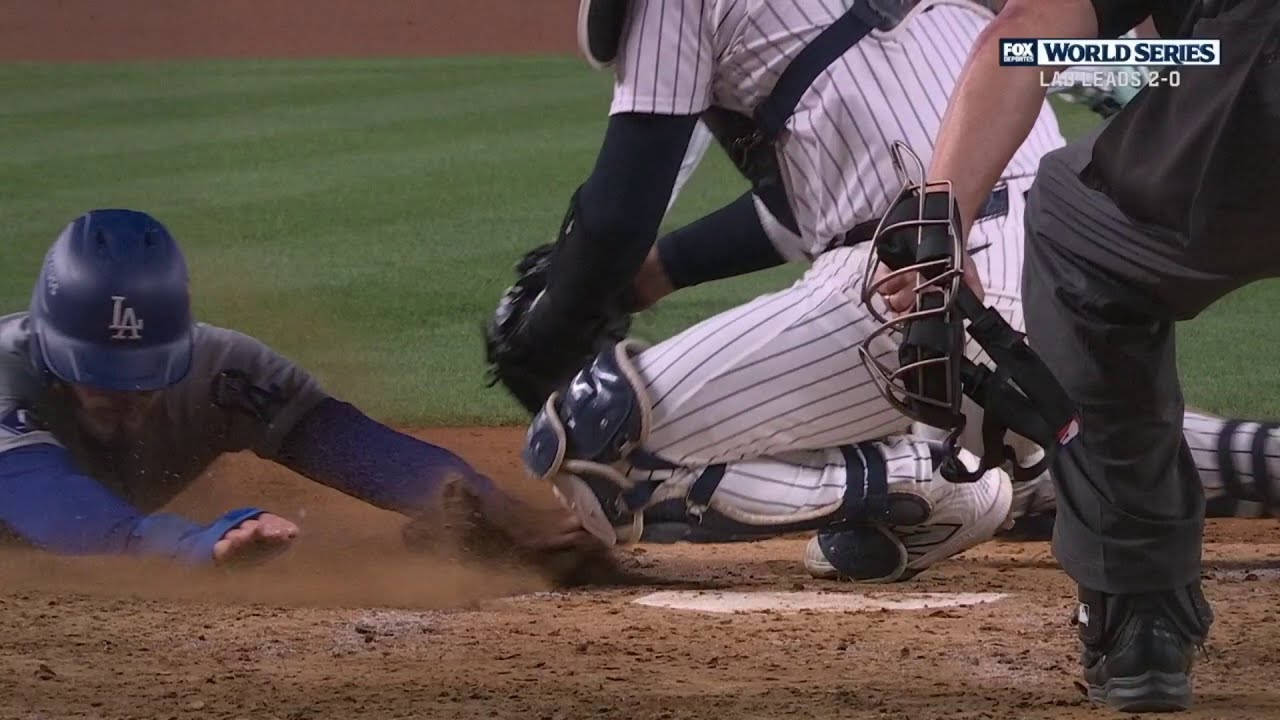 👀🔥 OUT DRAMÁTICO EN HOME | Los Angeles Dodgers 3-0 New York Yankees | G3 WS | MLB