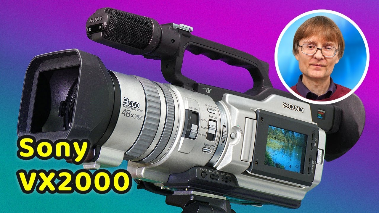 Sony VX2000 Retro DV Camcorder