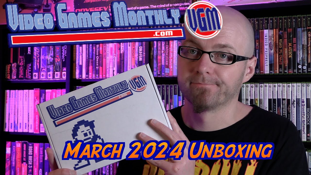 Video Games Monthly - March 2024 Unboxing