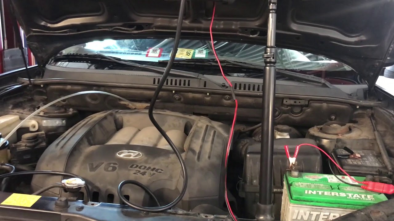 2003 Hyundai Santa Fe 2.7L Evap Large leak (p0455)