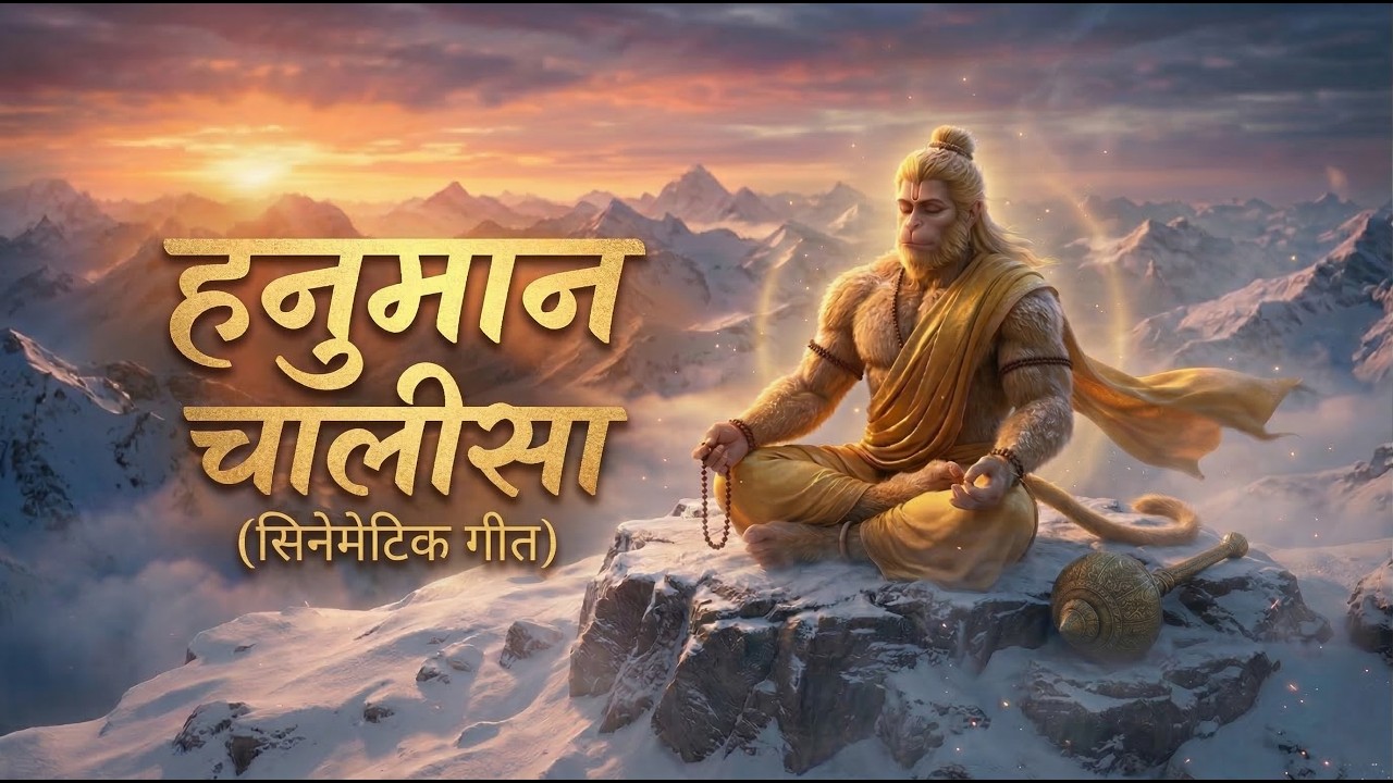 संपूर्ण हनुमान चालीसा | Epic Cinematic Visuals | 4K