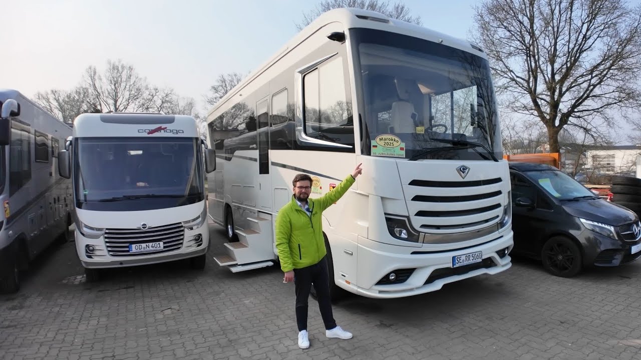 MIT DEM Concorde nach Marokko 2025 Wohnmobil Tour Concorde Liner 990 GI mit Reimers in Itzstedt