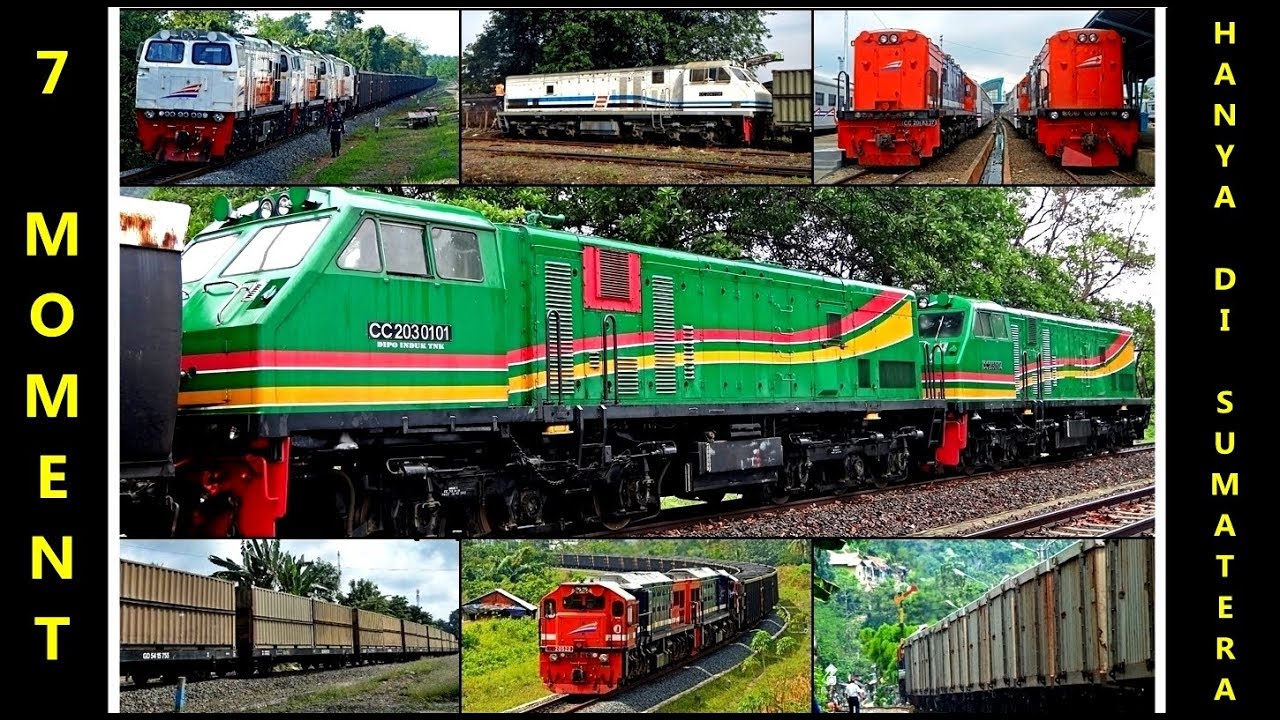 7 MOMENT KERETA API YANG TIDAK ADA DI JAWA [HANYA ADA DI DIVRE SUMATERA]