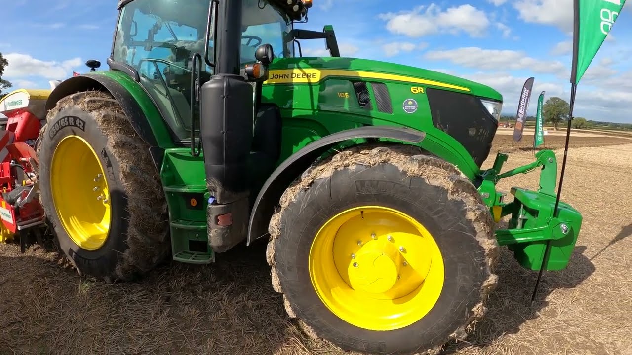 2023 John Deere 6R 185 6.8 Litre 6-Cyl Diesel Tractor (185HP)