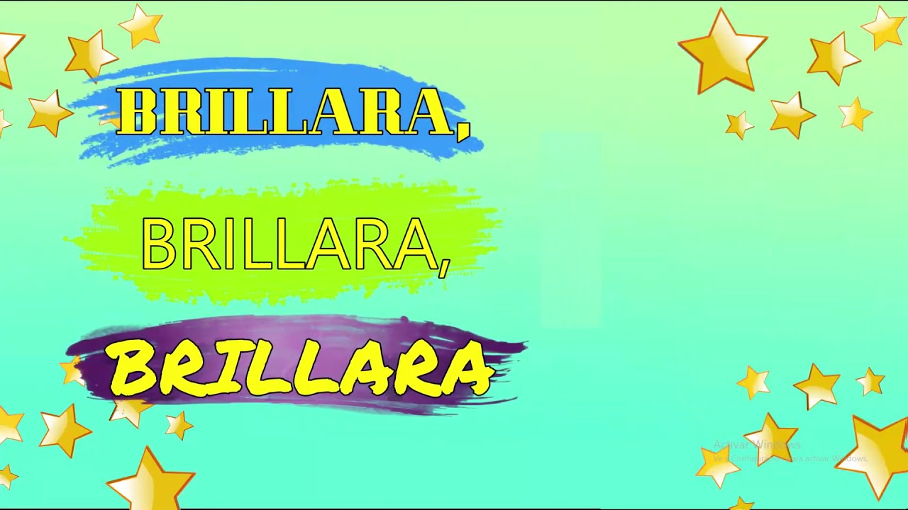 Mi Pequeña Luz  tiene que brillar