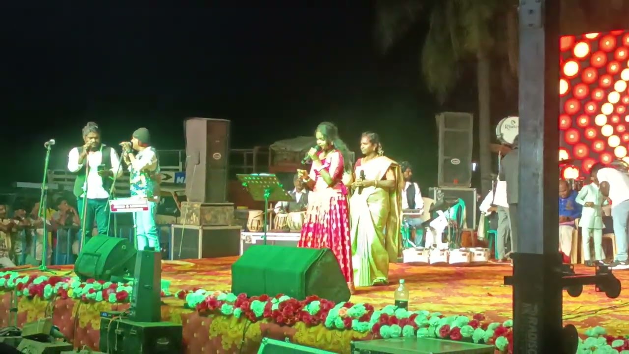 Singer Yogasri Performance 'Anantha Ragangal' Banner Launch Day Special..