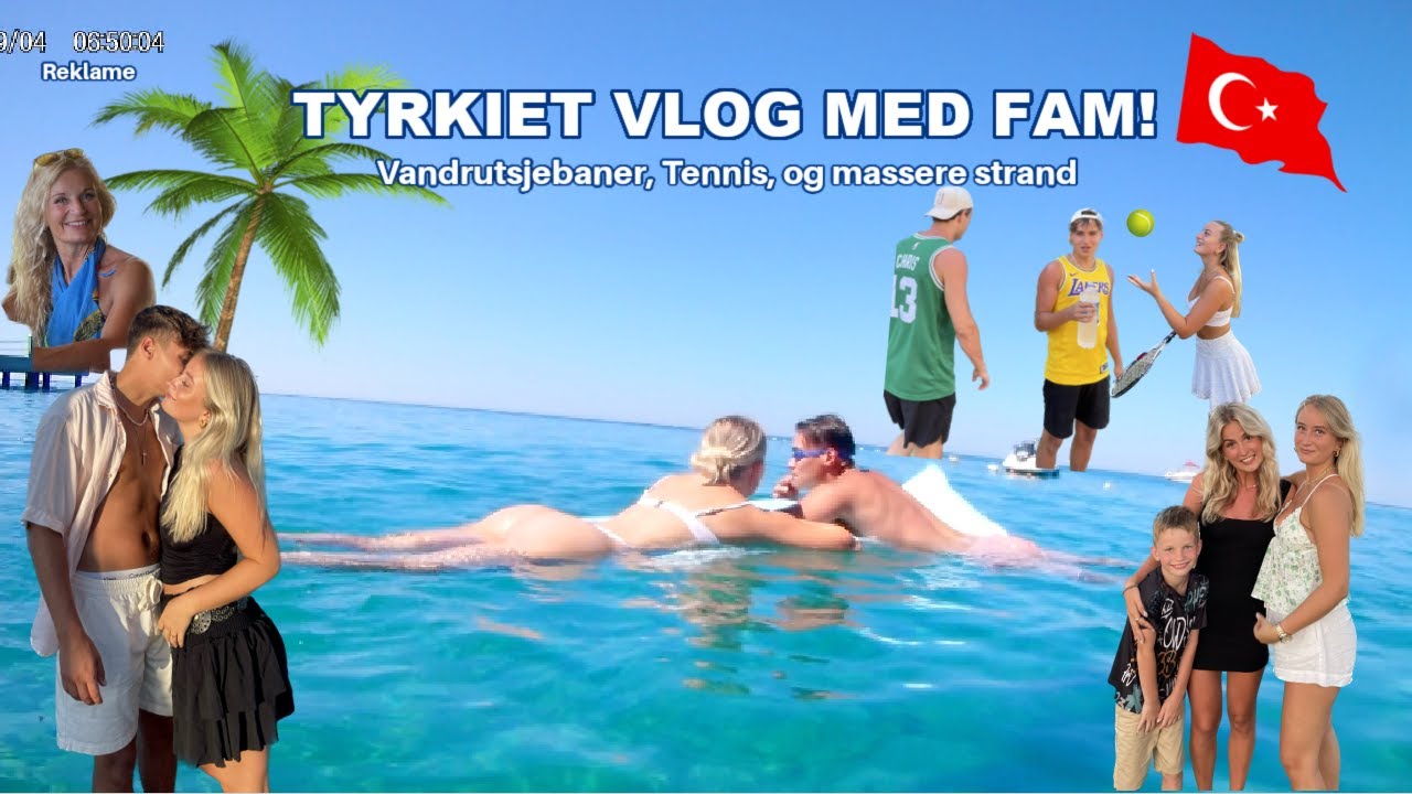 3 DAGE I TYRKIET! Tennis, Vandrutsjebaner, All Inclusive, Strand