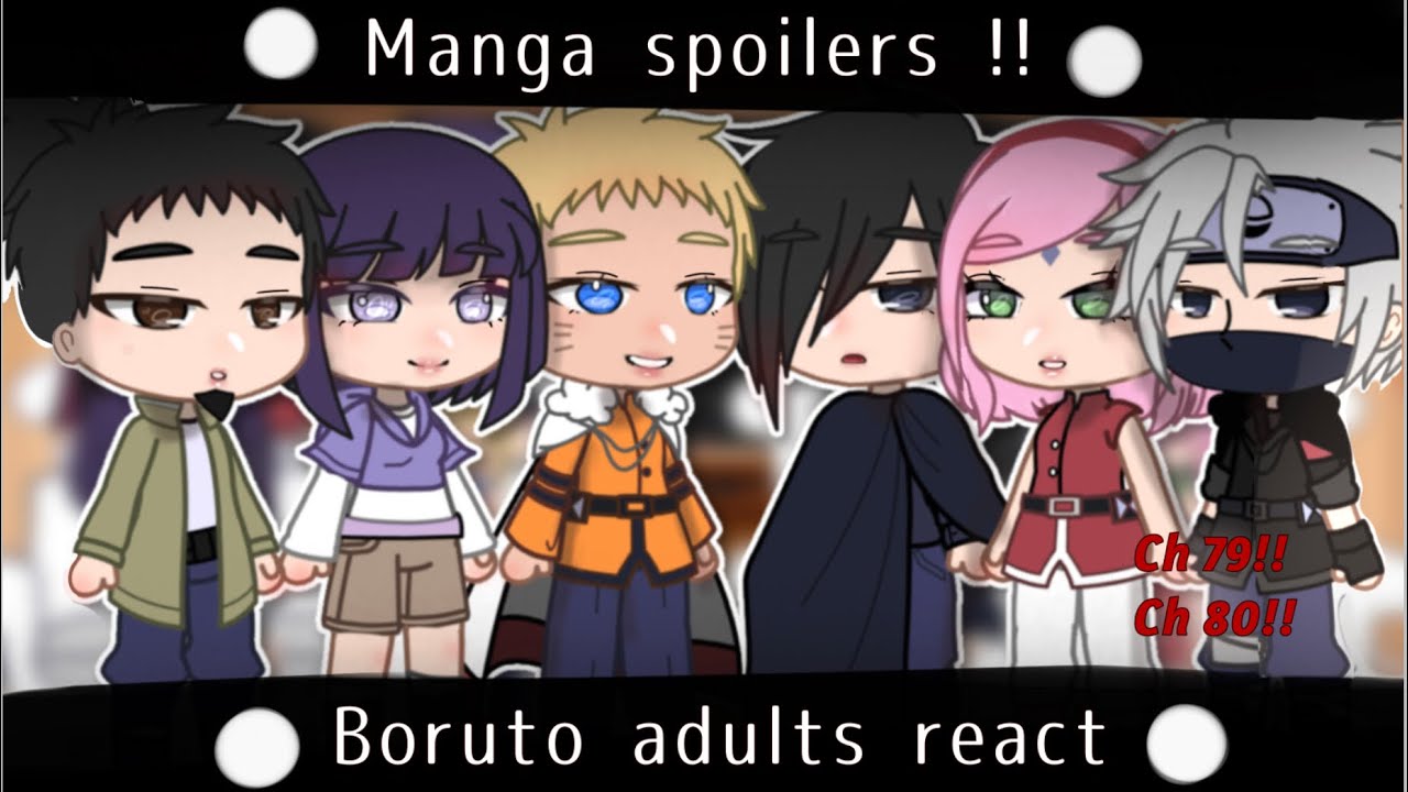 Boruto adults react to the manga