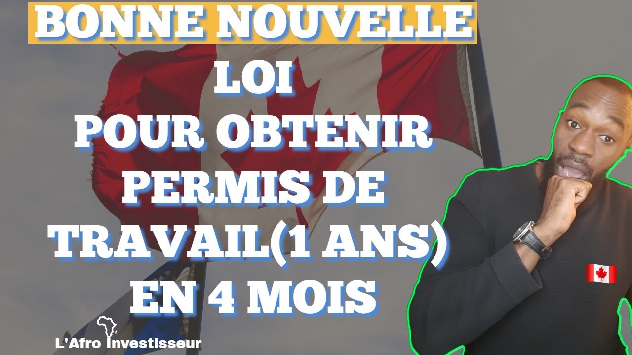 PERMIS DE TRAVAIL POUR VISITEUR