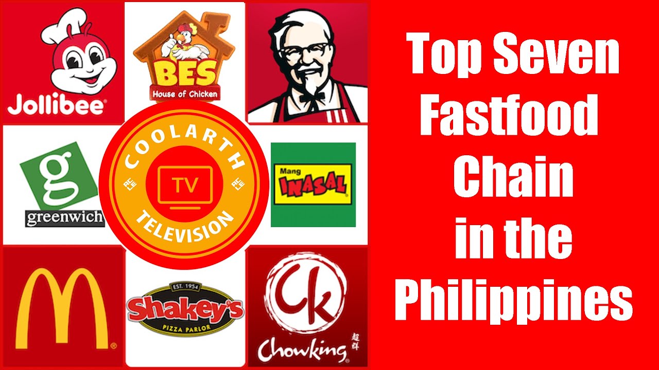 Top Seven Fastfood Chain in the Philippines