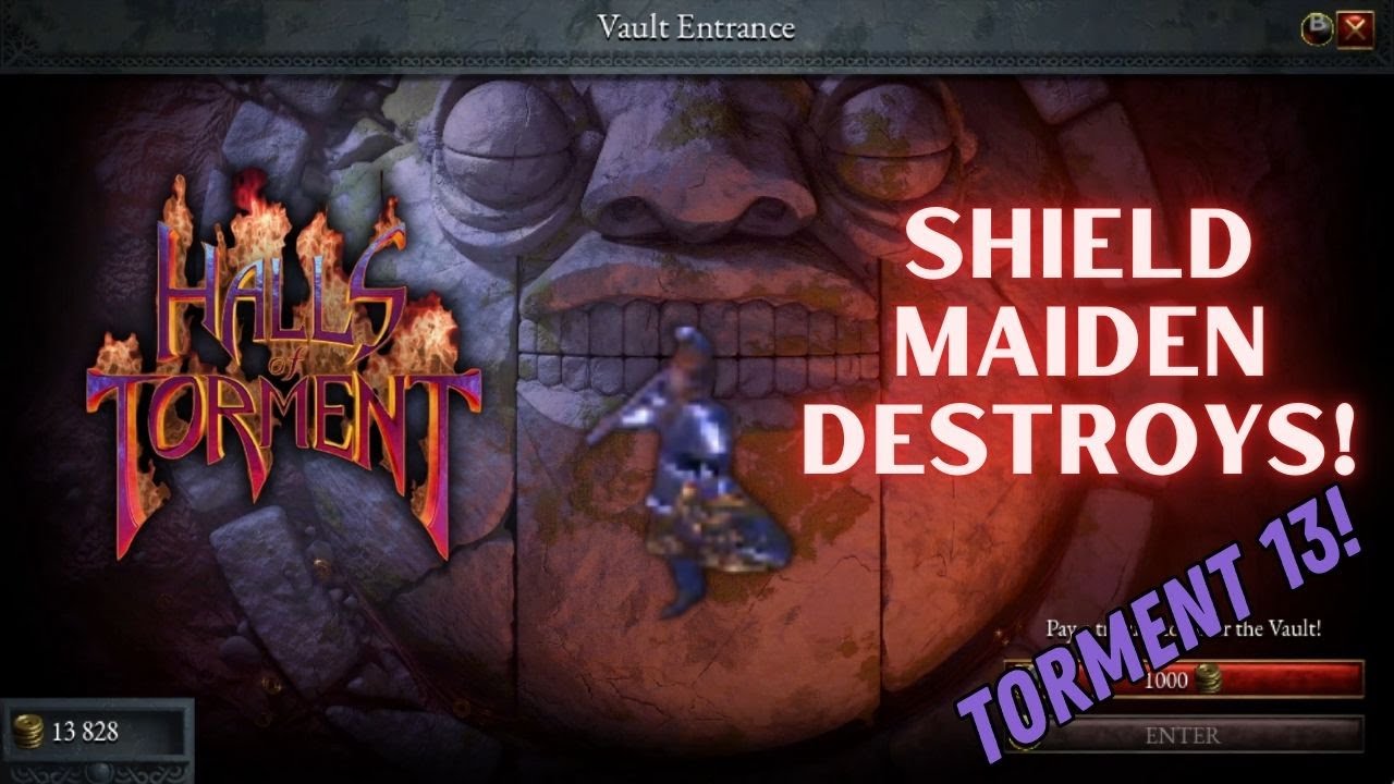 Щитница УНИЧТОЖАЕТ Torment 13! Залы Мучений 1.0