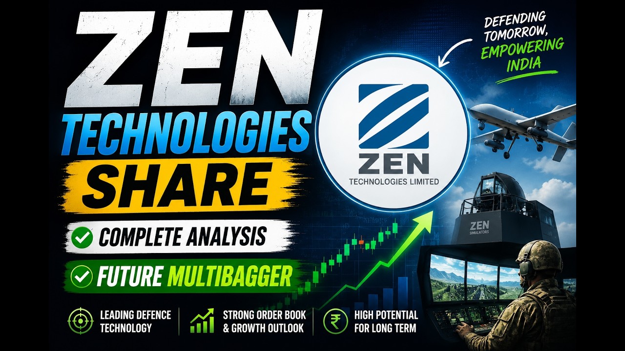 ZEN Technologies Share Analysis 2026 | Future Multibagger Stock? | Defence Sector Growth Story