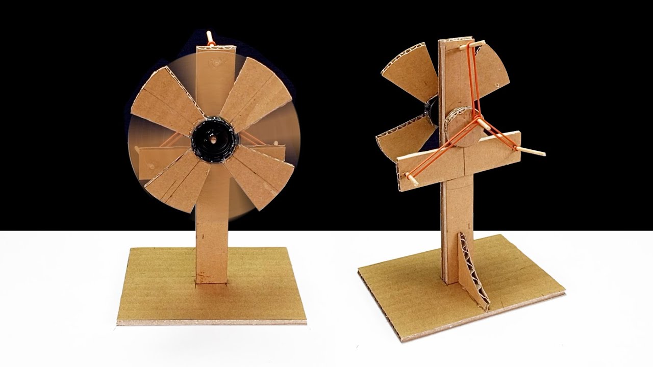 Making a Rubber Band-Powered Fan Free Energy  | True or Fake?