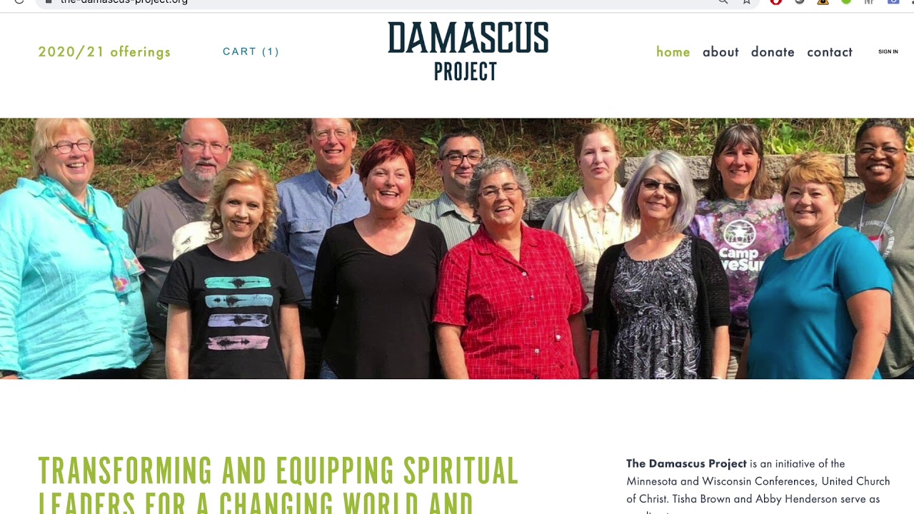The Damascus Project &ndash; Promo 1 &ndash; Introduction to Faith Formation and Leadership Skills