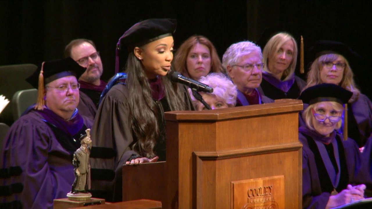 Cooley Law School Graduation: Kyona McGhee's Valedictory Speech