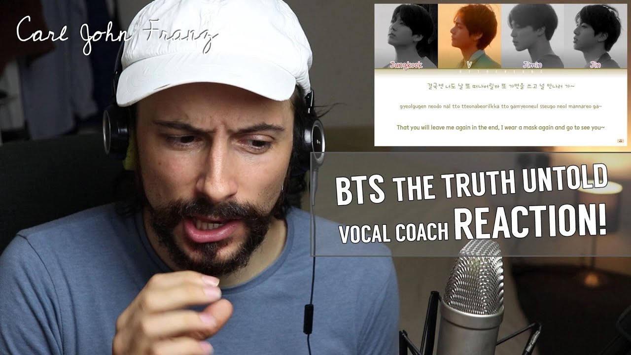 Vocal Coach REACTS, BTS The Truth Untold (전하지 못한 진심) (feat. Steve Aoki)