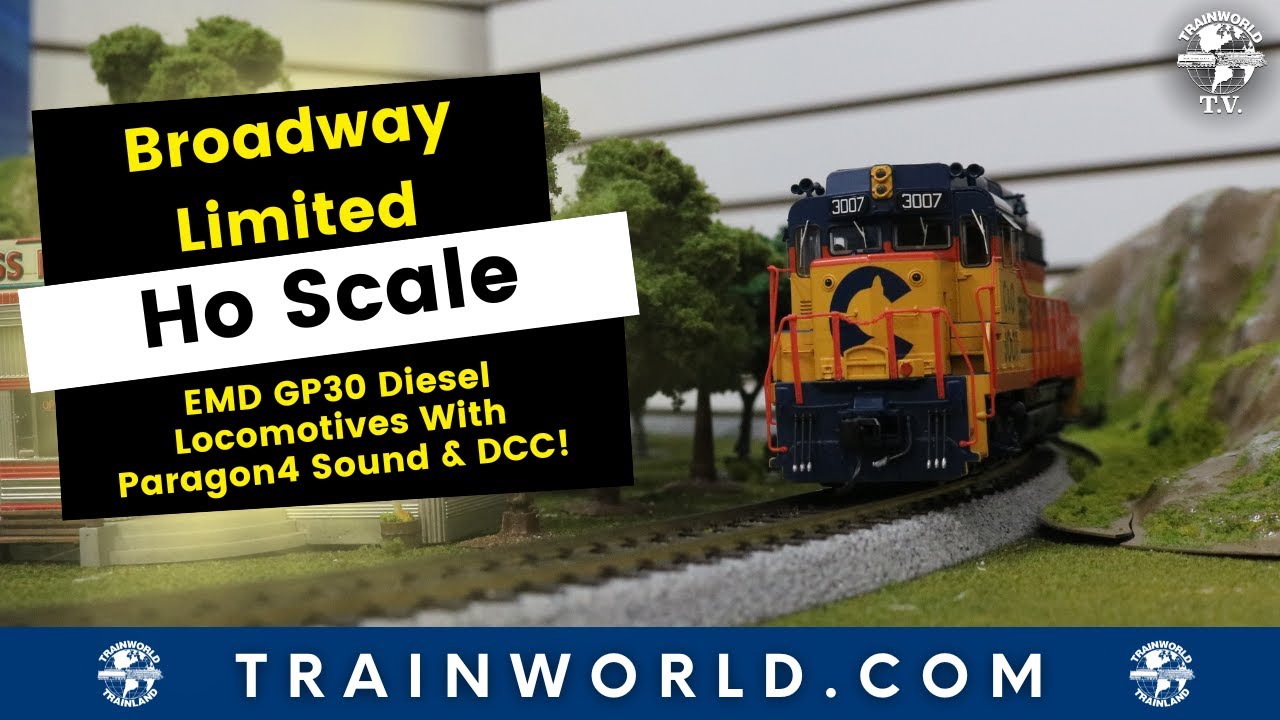 Broadway Limited Ho Scale EMD GP30s