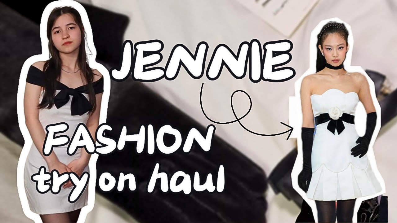 YesStyle fashion try-on haul inspired by Jennie (ft @yesstyle ) ✨