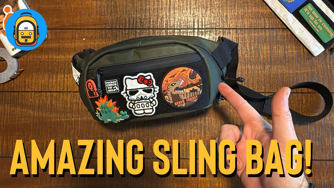 Является ли сумка Snacktime Sling от Data Crew ЛУЧШЕЙ сумкой через плечо для повседневного ношения?