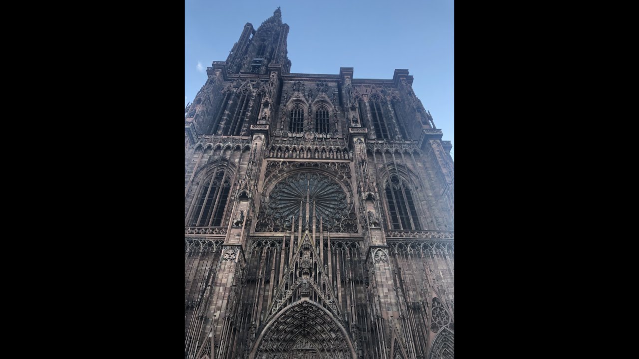 Straßburger Münster/cathédrale de Strasbourg: Geläut der Glocken/sonnerie des cloches