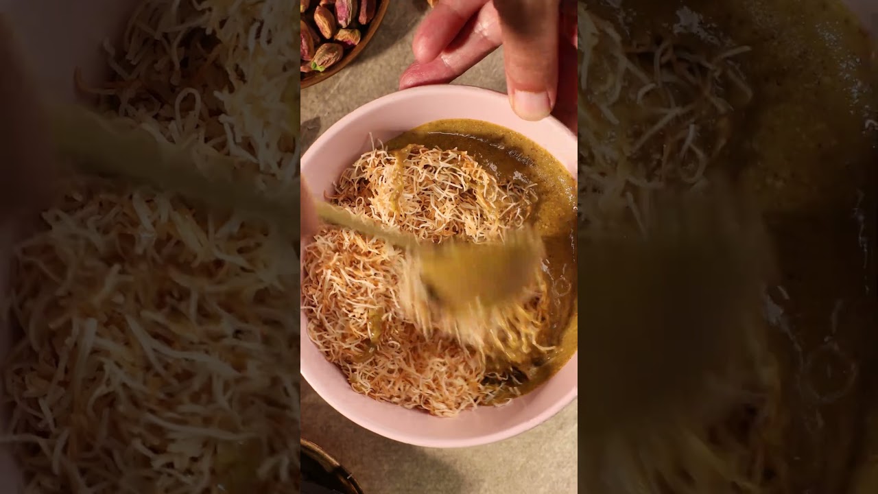 Kunafa Cake | Chocolate Kunafa Cake | Traditional Middle East Flavour | Happy Belly Bakes