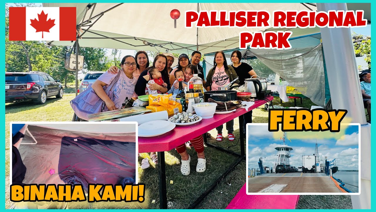 CAMPING W/ FRIENDS AT PALLISER REGIONAL PARK | DAMING FIRSTS | BUHAY SA CANADA | Anne’s Family Vlog