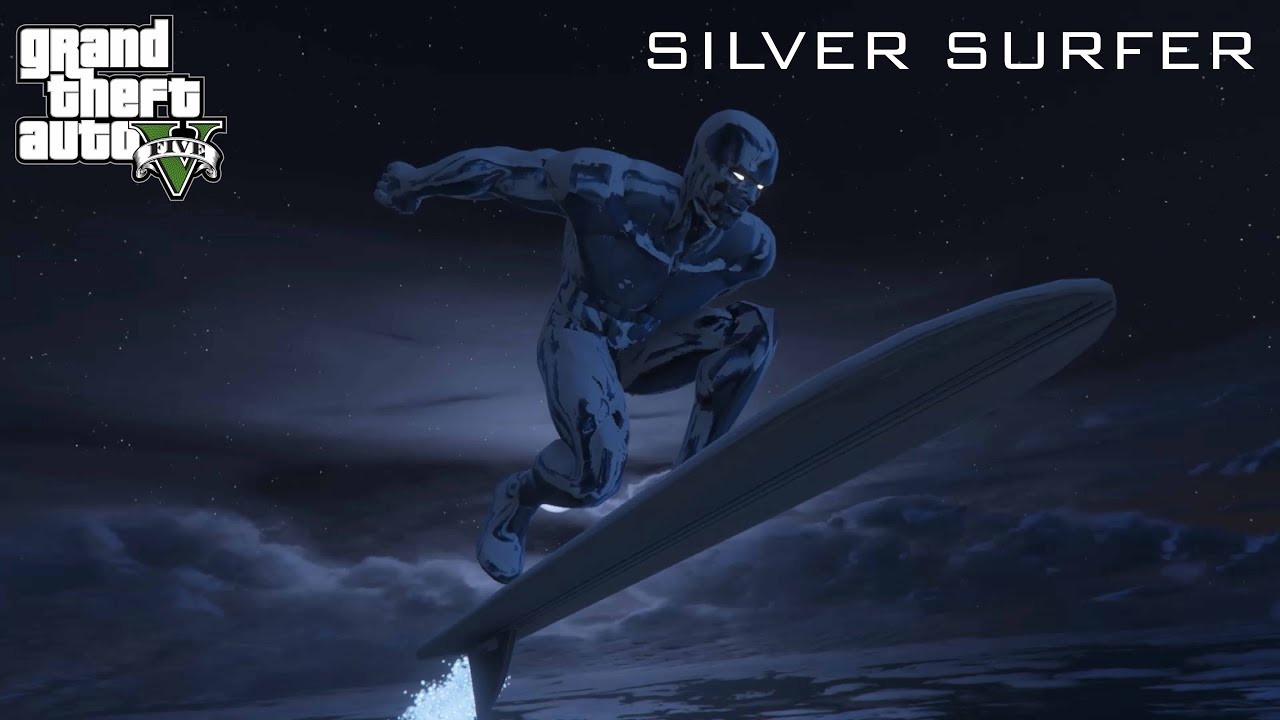 GTA 5 - Silver Surfer Mod (W.I.P.)