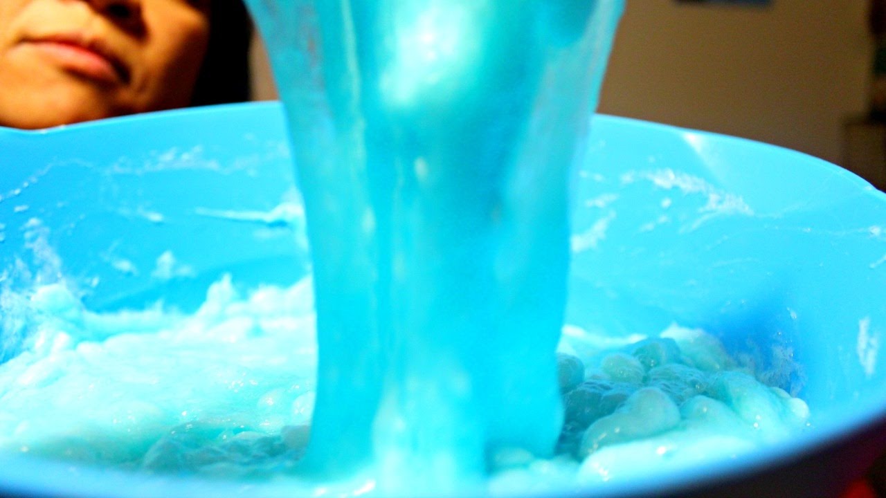 How To make slime for slime bucket challenge ScorpioAnn
