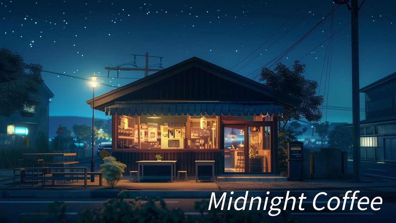 Midnight Coffee Lofi | 深夜の喫茶店で静かに過ごすLo-fi BGM