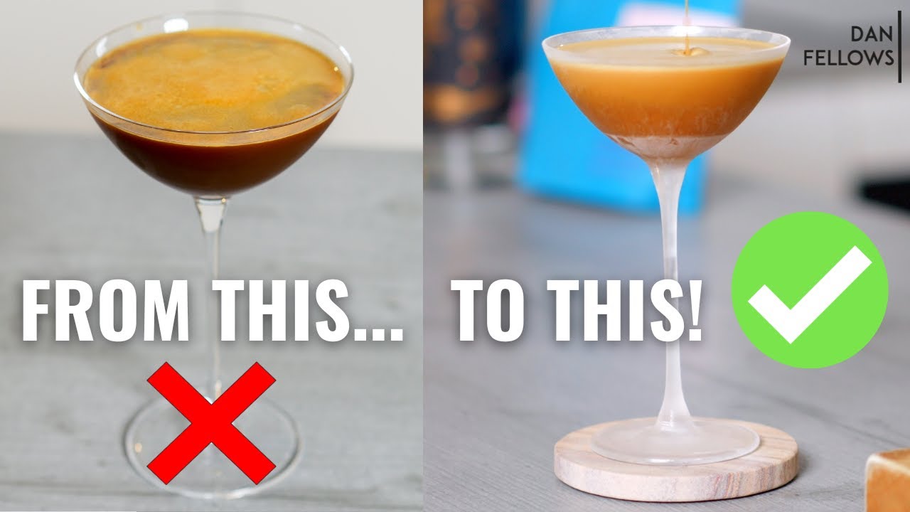 Make BETTER Espresso Martinis: 3 Easy Tips! ✅
