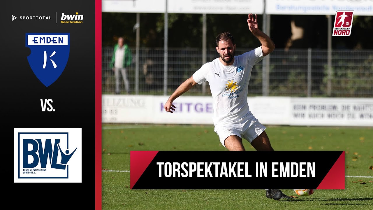 Vorgeführt im eigenen Stadion! | Kickers Emden - BW Lohne | Regionalliga Nord