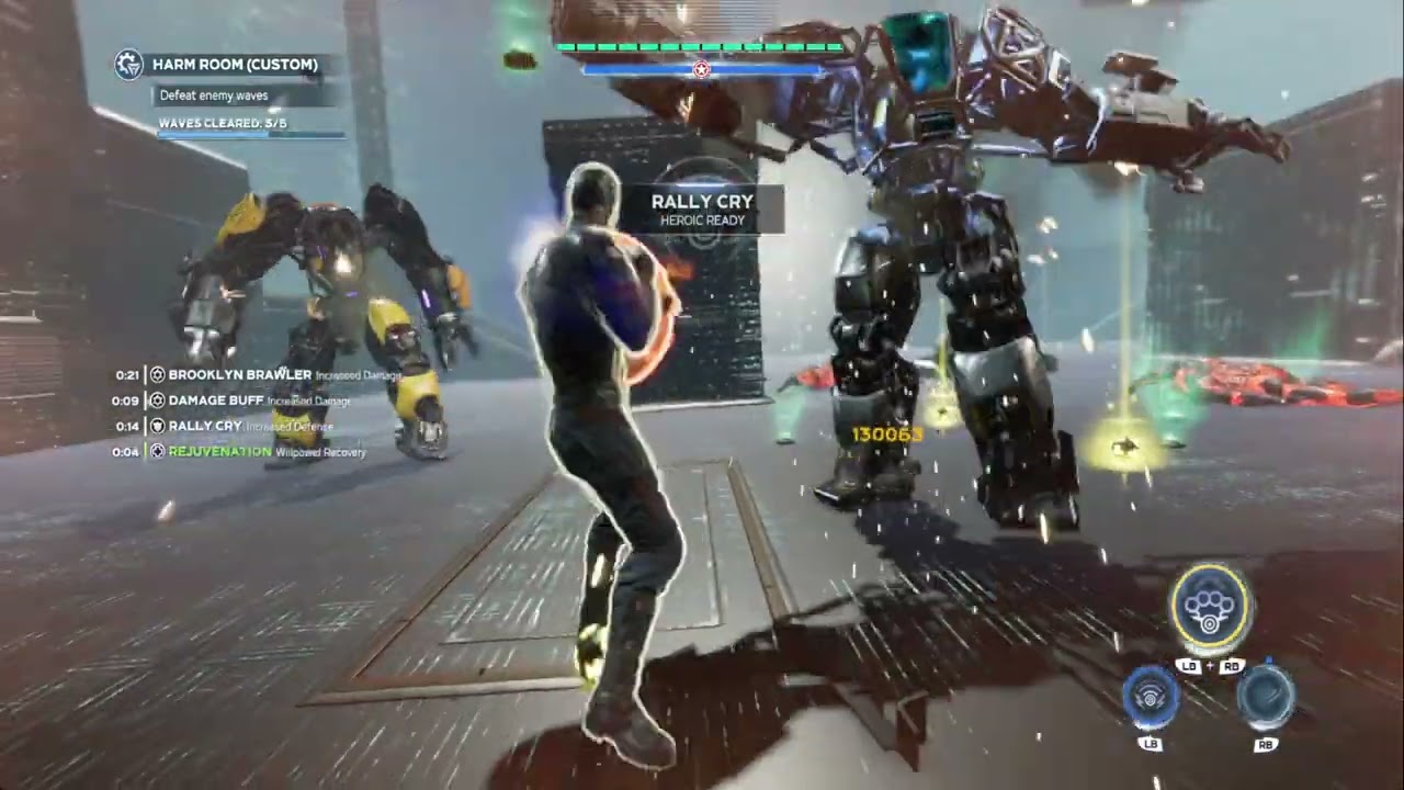 Marvel's Avengers - (Custom HARM Room) (Max Difficulty + Size Adaptoids) (Captain America)
