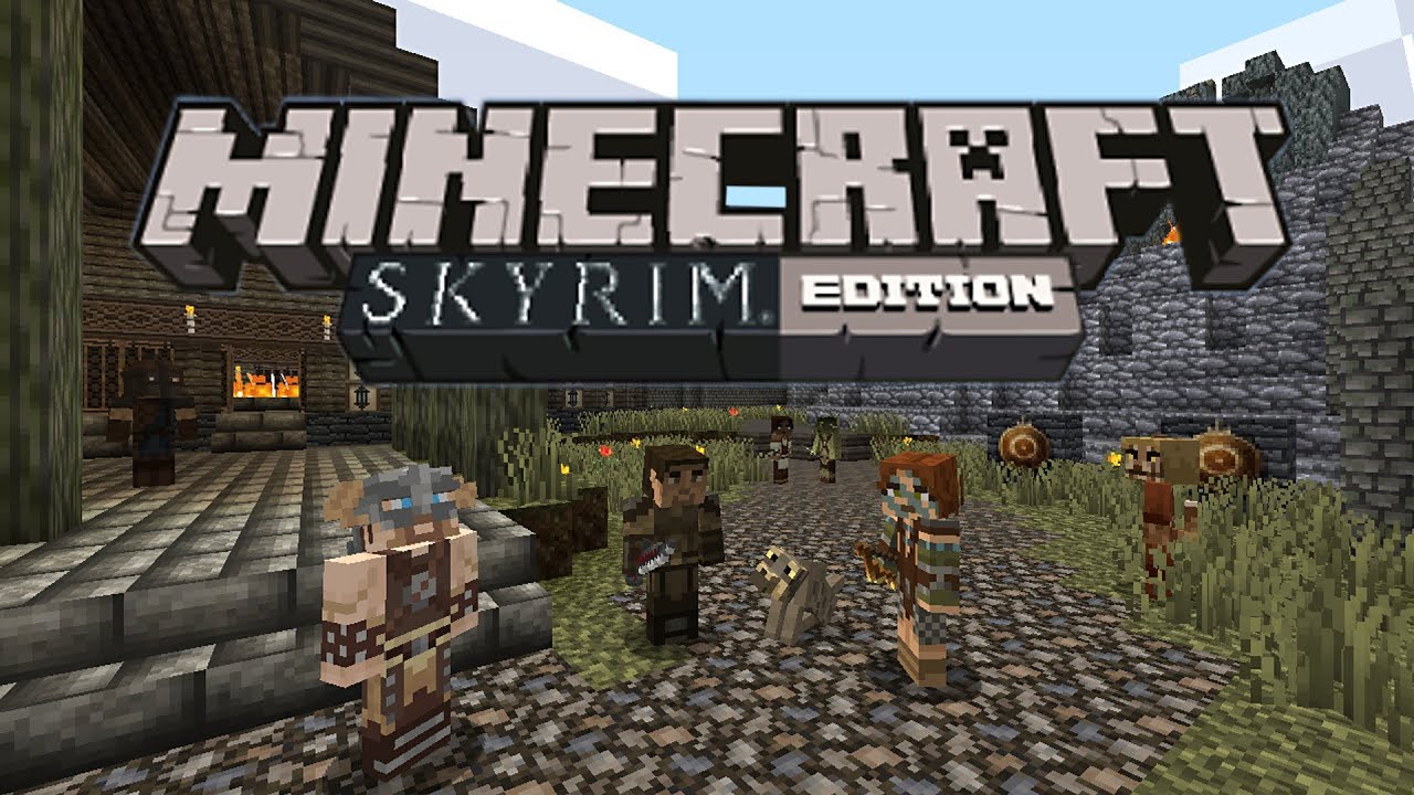 [Minecraft] Skyrim édition - Ep 01 - Présentation du Mash-up !